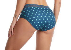 Print Nylon Period Panty