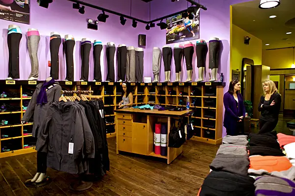 activewear retail pricing